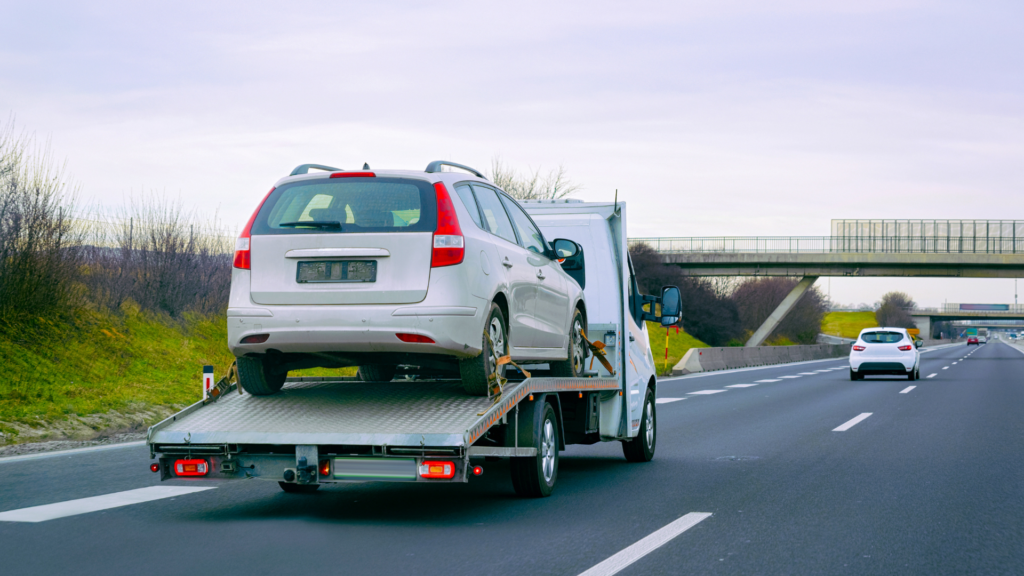 Remorquage dee voiture